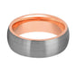 GTR Rose Gold Tungsten Wedding Ring