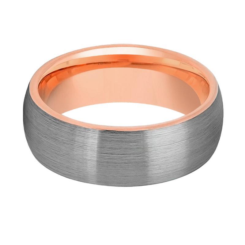GTR Rose Gold Tungsten Wedding Ring