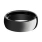 Tungsten Ring Black Shiny Polished Domed Wedding Band 4mm, 6mm, 7mm, 8mm, 10mm, 12mm Tungsten Carbide Men and Womens Ring