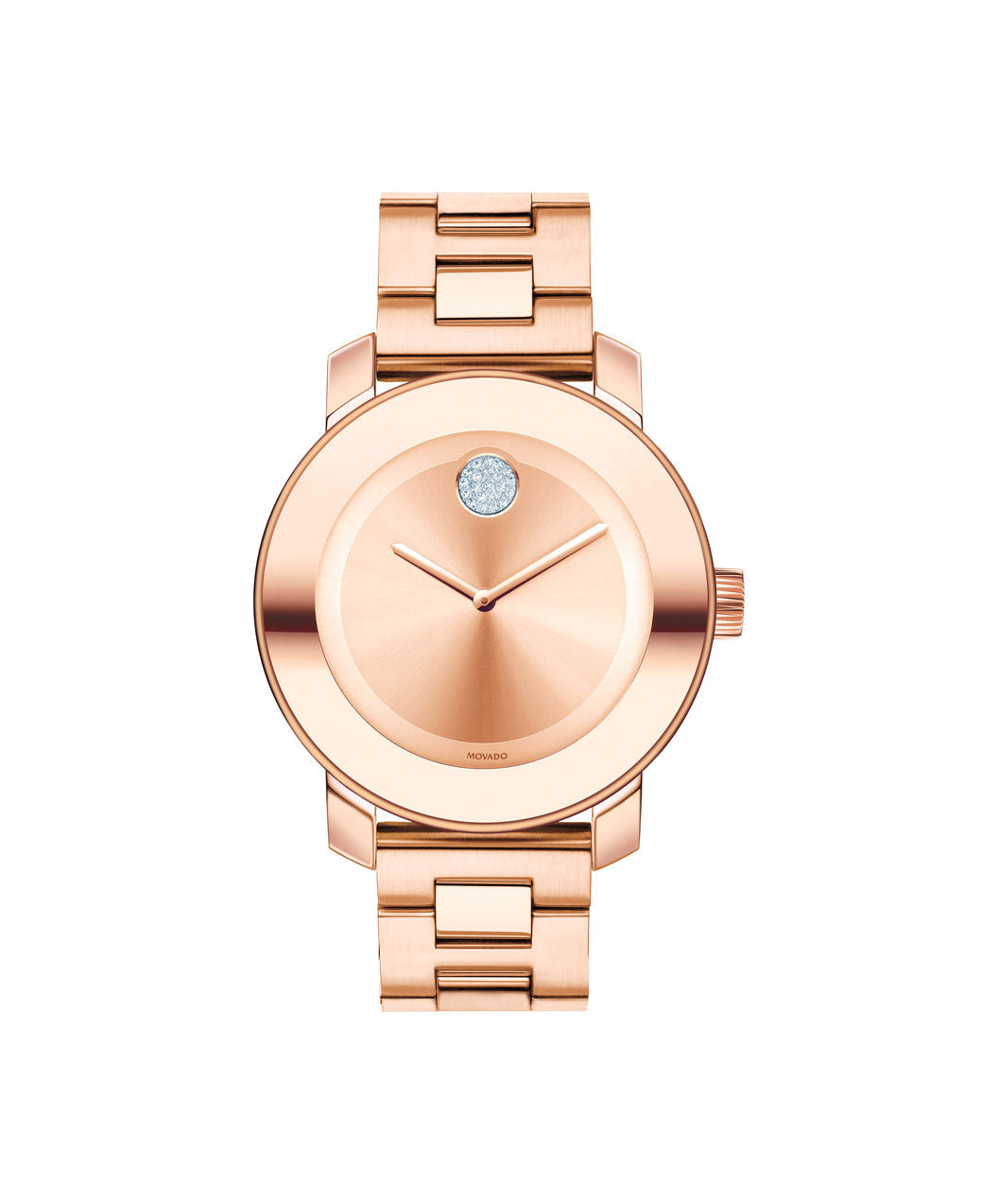 Movado Bold Stainless steel and Rose gold tone 36mm 3600086