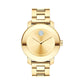 Movado Ladies Bold Stainless Steel gold tone 3600104 36mm