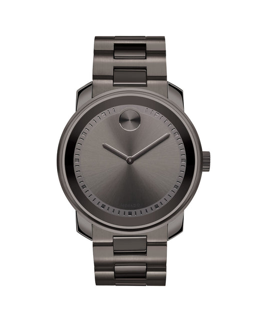 Movado Bold Stainless steel Gunmetal grey 42.5mm 3600259