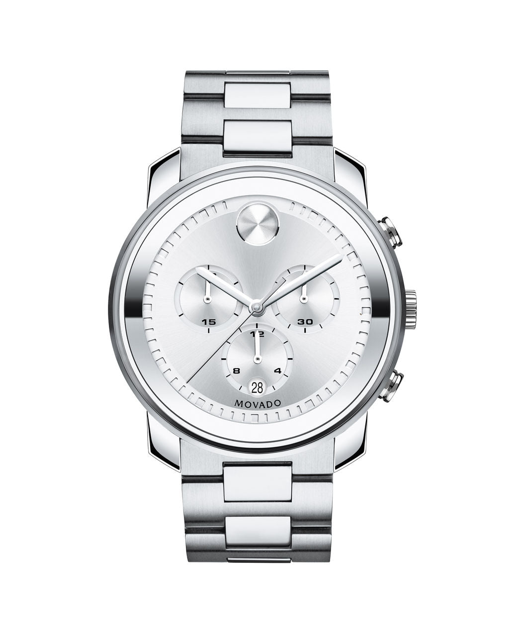 Movado Bold Stainless Steel 3600276 44mm