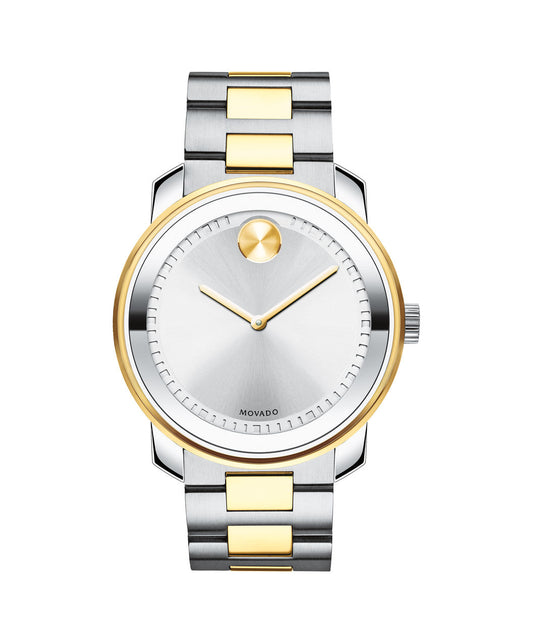 Movado Bold Stainless steel two tone gold 42.5mm 3600431