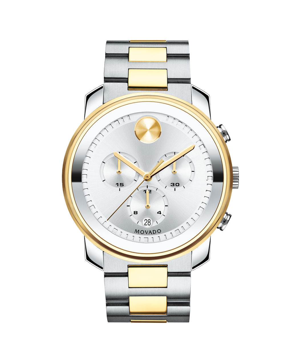 Movado Bold Stainless steel two tone gold  44mm 3600432
