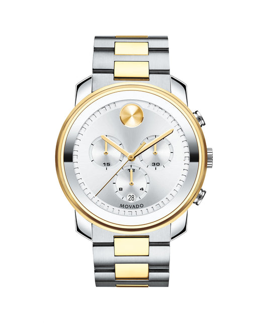 Movado Bold Stainless steel two tone gold 44mm 3600432