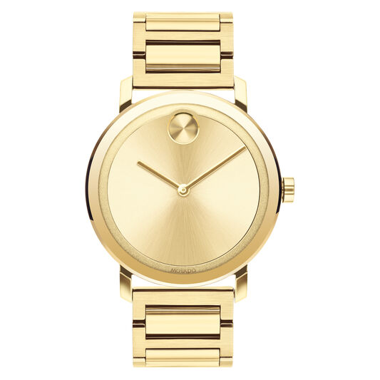 Movado Bold Evolution 40mm Light Gold Ion Plated Stainless Steel 3600508