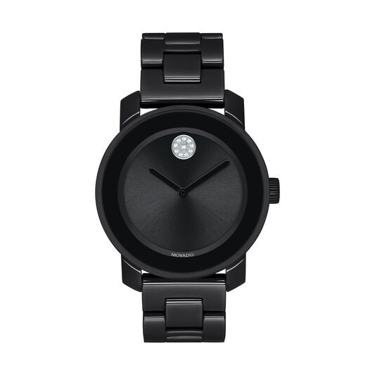 Movado Bold Women's 36mm Black Ceramic 3600535