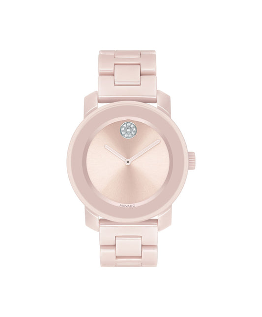 Movado Women's Bold Pink Ceramic 3600536