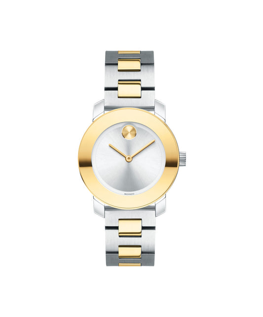 Movado Bold 30mm Two-Tone Ion-Plated Stainless Steel 3600551