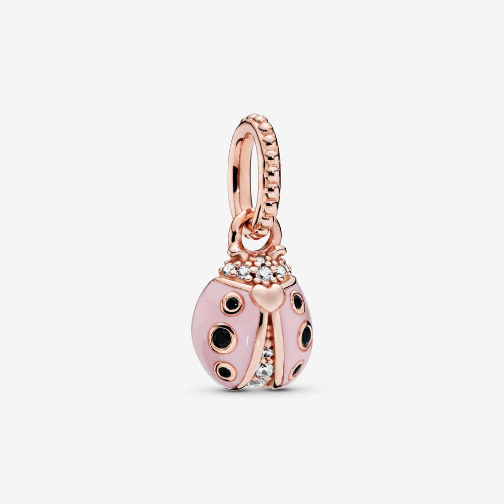 Pink Ladybird Pendant