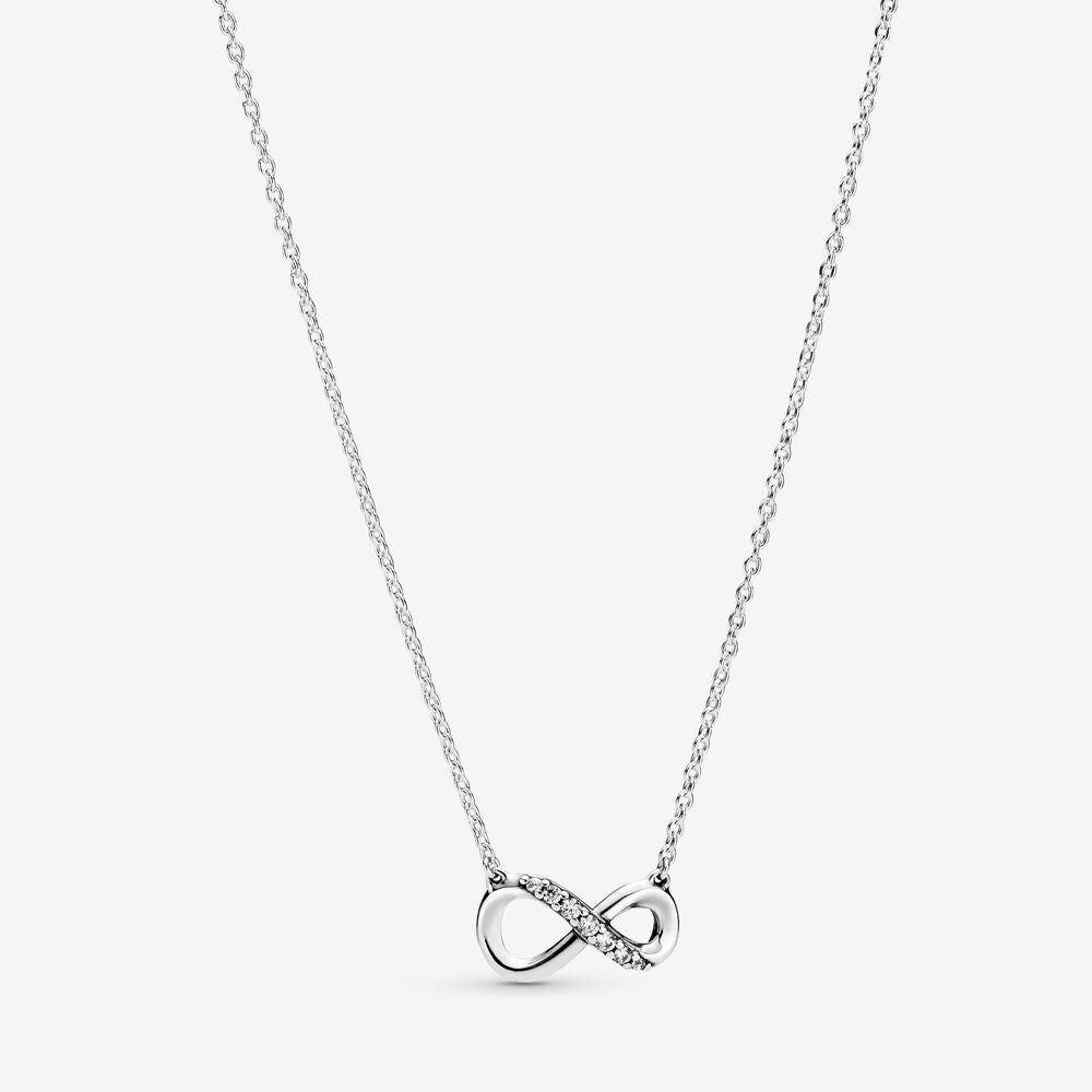 Sparkling Infinity Collier Necklace