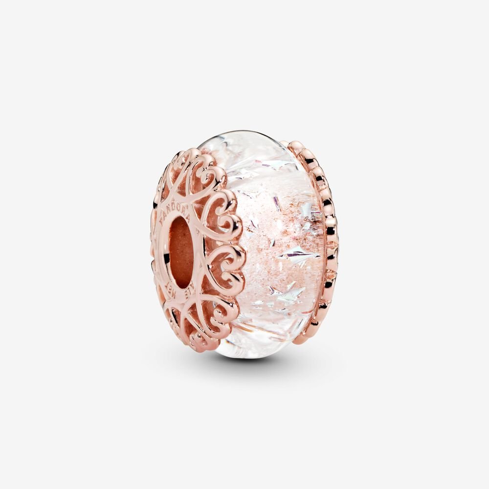 Iridescent Murano Glass Charm
