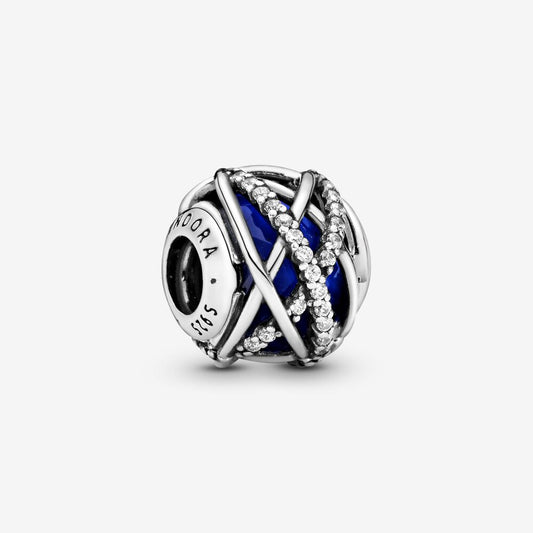 Blue Galaxy Charm