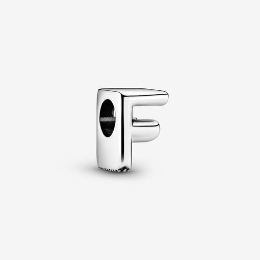 Letter F Alphabet Charm