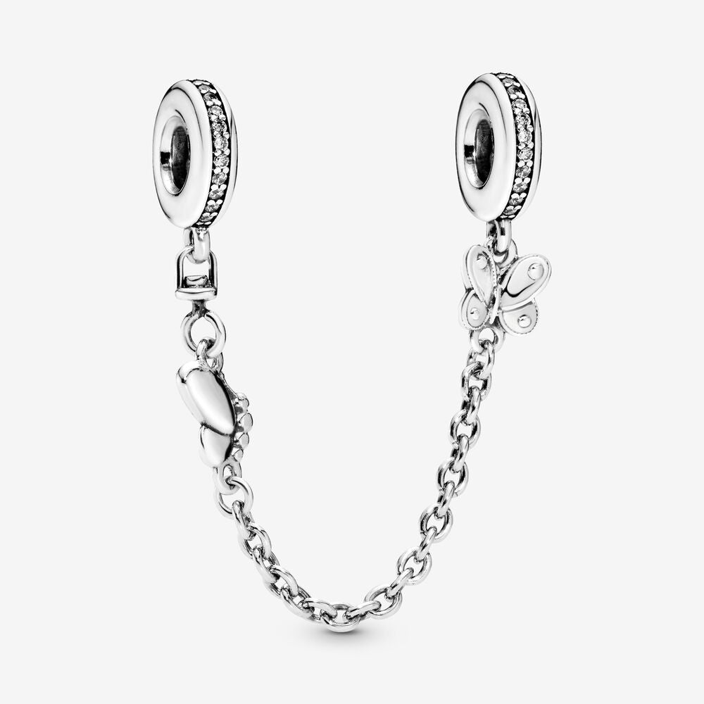 Butterfly Safety Chain Charm