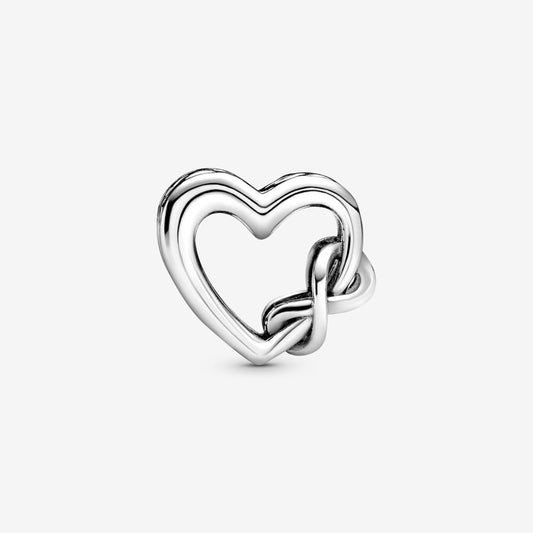 Love You Mum Infinity Heart Charm