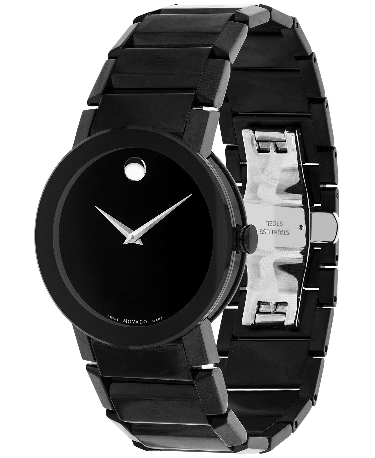 Movado 39MM Sapphire Stainless Steel Men's Watch