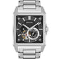Bulova Stainless Steel Automatic Rectangle 96a194