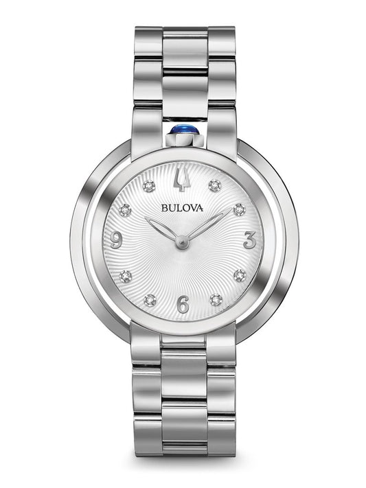 Bulova Rubaiyat watch Silver Dial 96p184