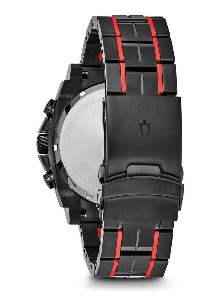 Bulova precisionist outlet black and red