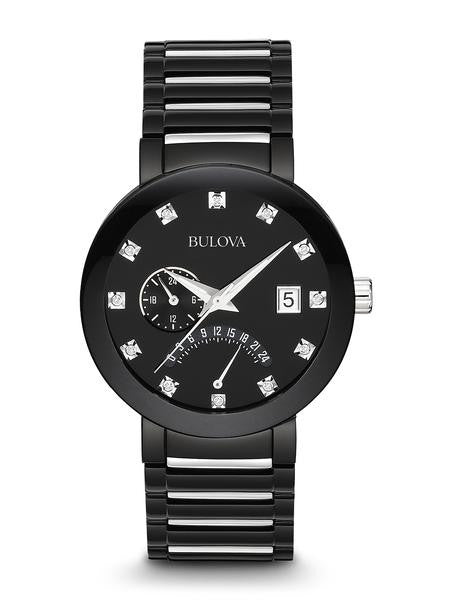 Bulova mens watch 2025 with diamonds