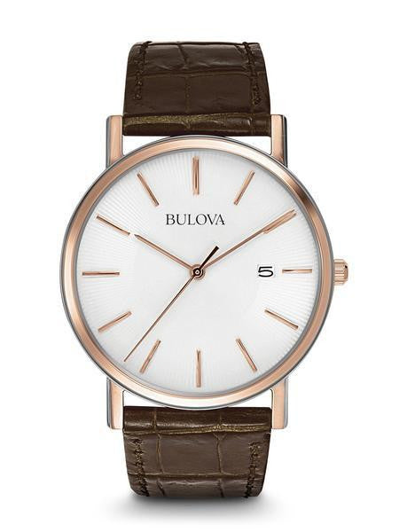 Bulova Rose Gold Men's Watch 98h51