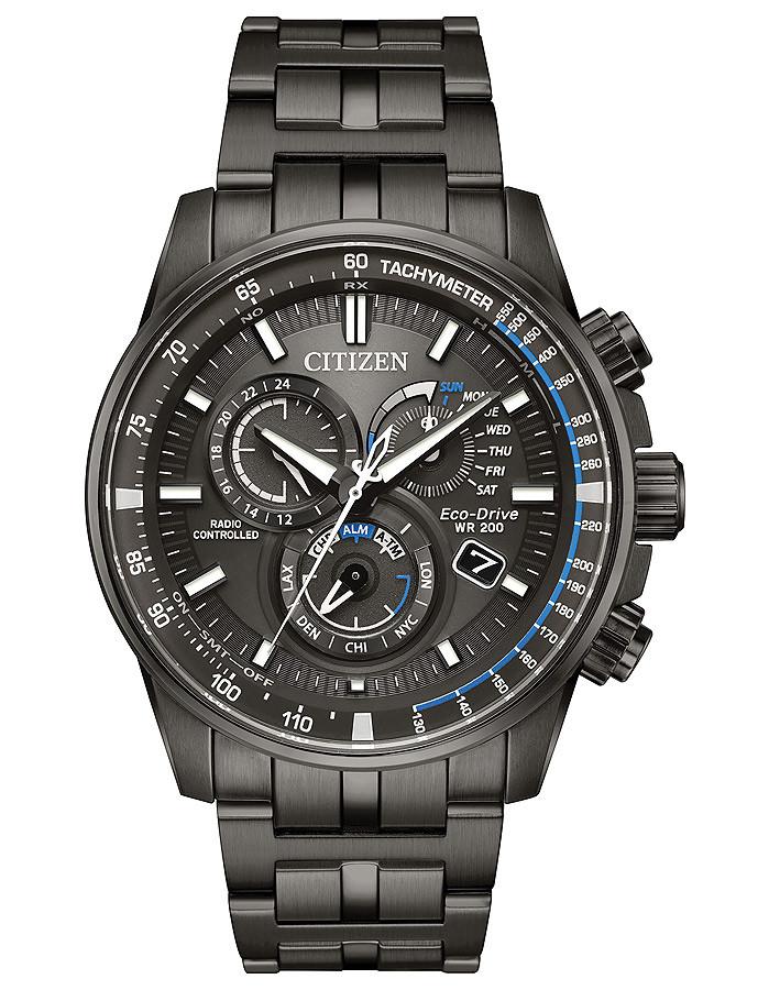 Citizen Eco-Drive watch PCAT Perpetual chrono AT Black Dial AT4127-52H