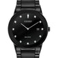 Citizen  AU1065-58G Eco-drive Axiom Black dial with black ion stainless steel diamond dial