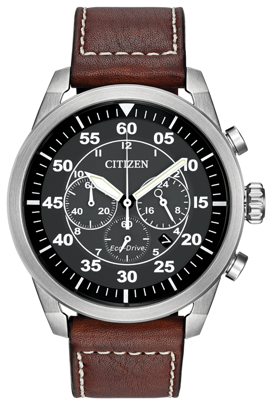 Citizen Avion CA4210-24E Brown Strap
