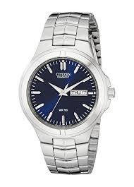 Citizen Mens Stainless Steel Quartz Dress Watch