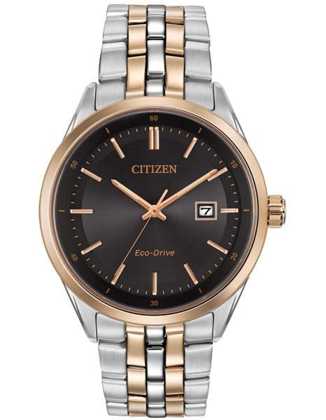 Citizen Men's Eco-Drive Two-Tone Stainless Steel Bracelet Watch 41mm BM7256-50E