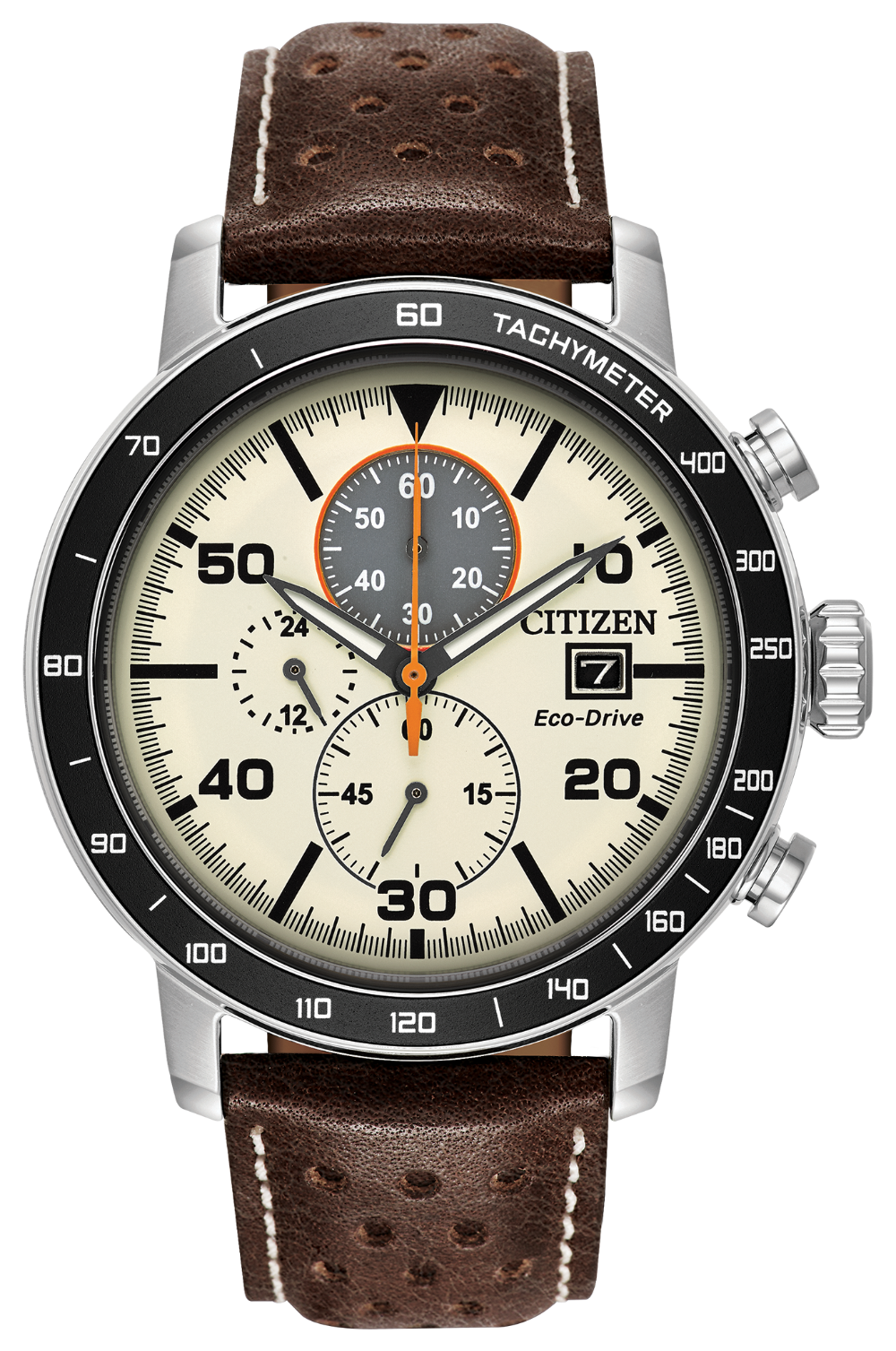 Citizen Brycen CA0649-06X Stainless Steel Leather strap – Monica