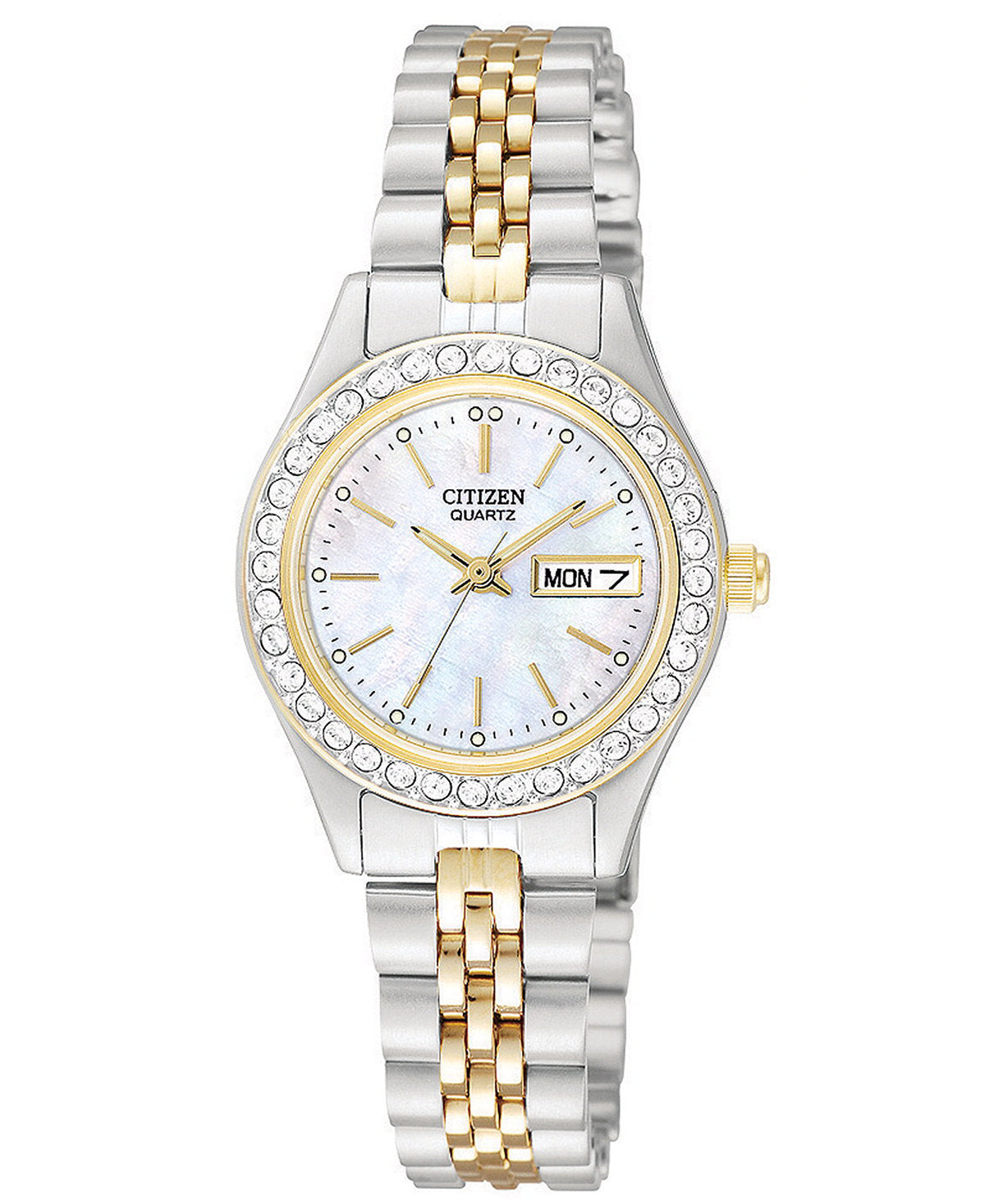 Citizen Quartz two tone EQ0534 50D Monica Jewelers