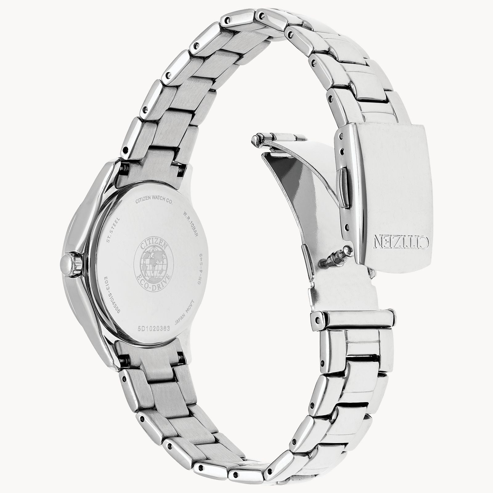 New Citizen eco drive mens watch, Full Stainless Steel Adjustable Bracelet  . | eBay