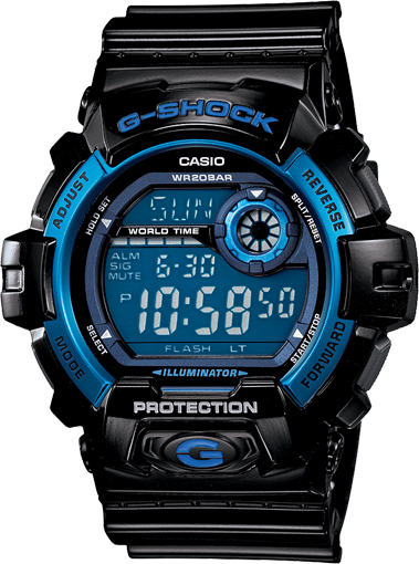 Casio G8900A-1 Men's G-Shock Digital Sports Watch – Monica Jewelers Casio G8900A-1 Men's G-Shock Digital Sports Watch – Monica Jewelers