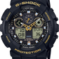 Men's Casio G-Shock Analog-Digital Black Strap Watch GA100GBX-1A9