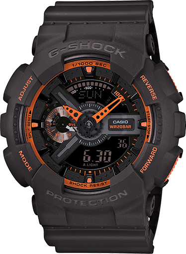 G-Shock GA110TS-1A4 Analog-Digital Display Quartz Grey Men's Watch