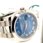 Rolex Datejust 41mm SS Azzurro Blue Roman Dial 116300