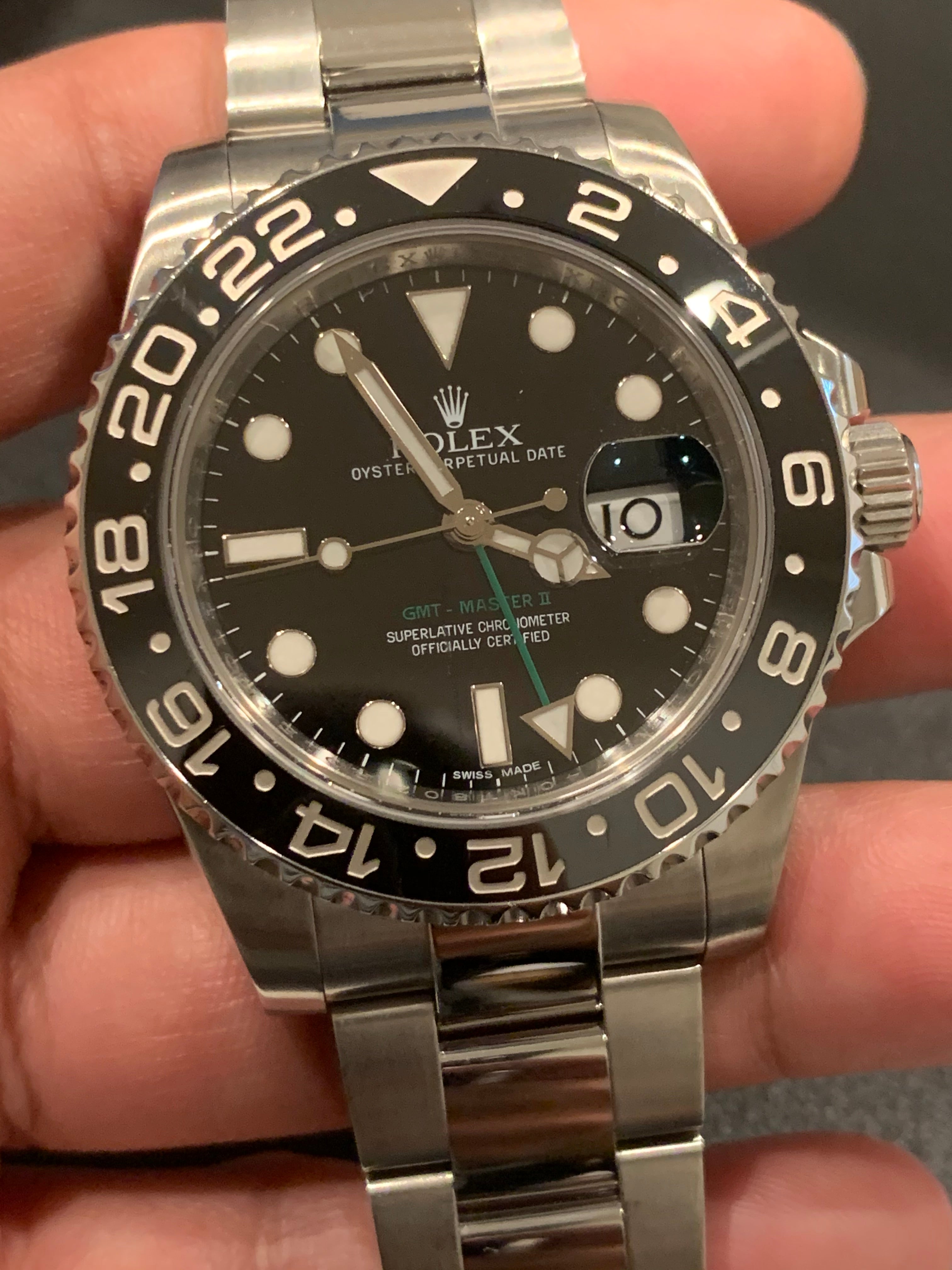 Rolex GMT Master II 16710LN Discontinued