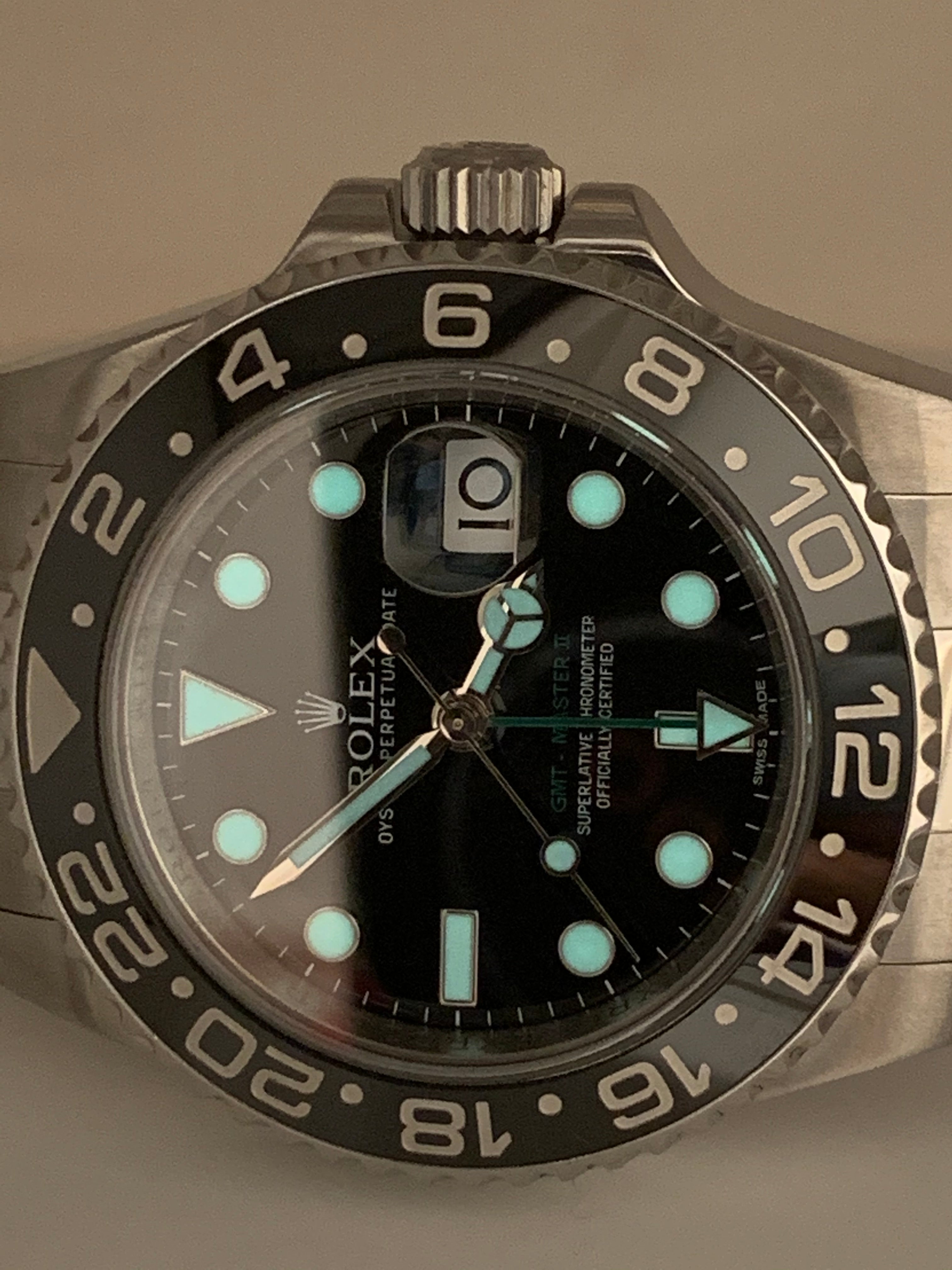 Rolex GMT Master II 16710LN Discontinued