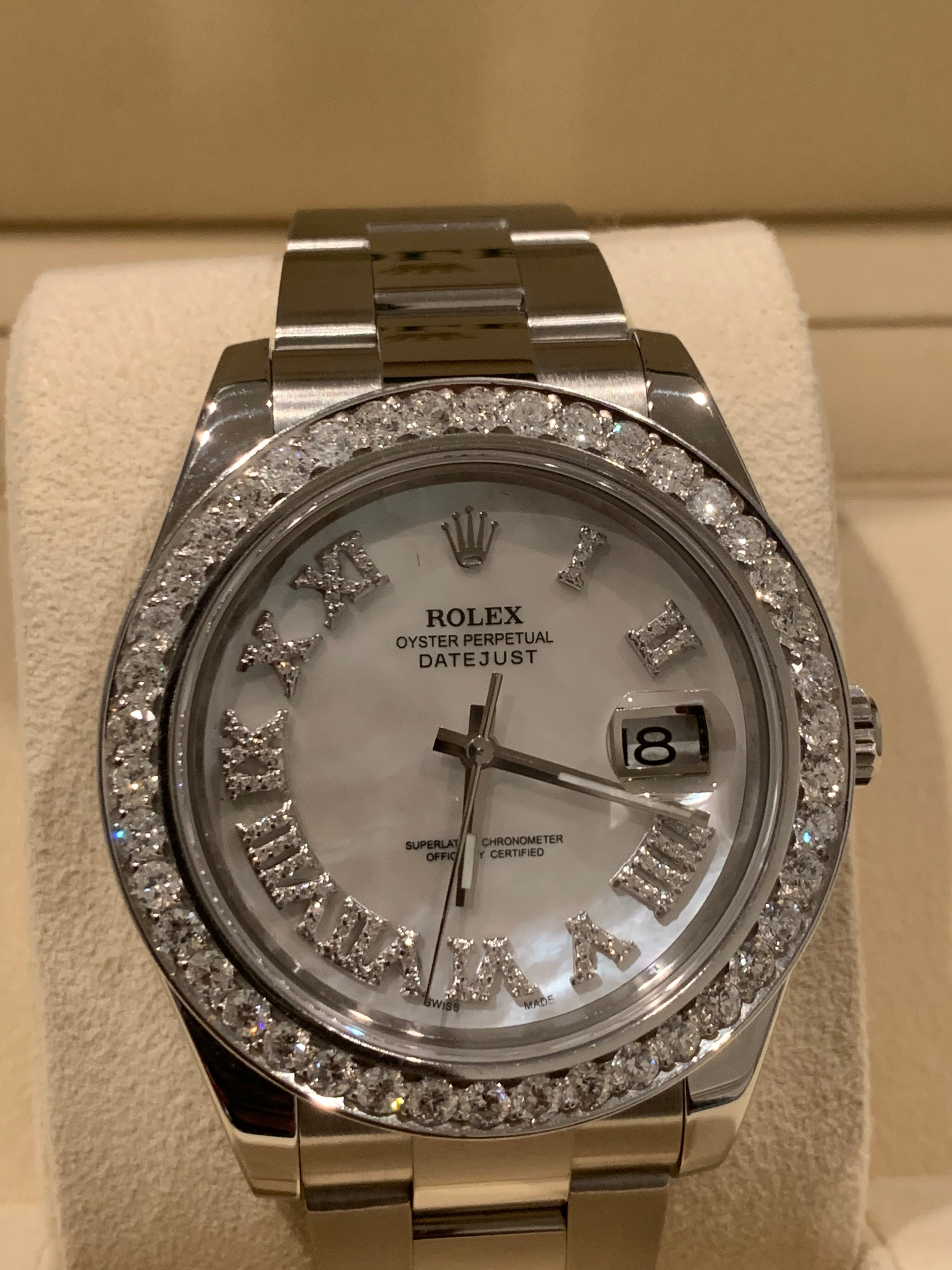 Rolex datejust 2 white dial hot sale