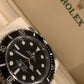 Rolex 114060 Stainless Steel Submariner 40mm Black Dial Ceramic Box and Papers