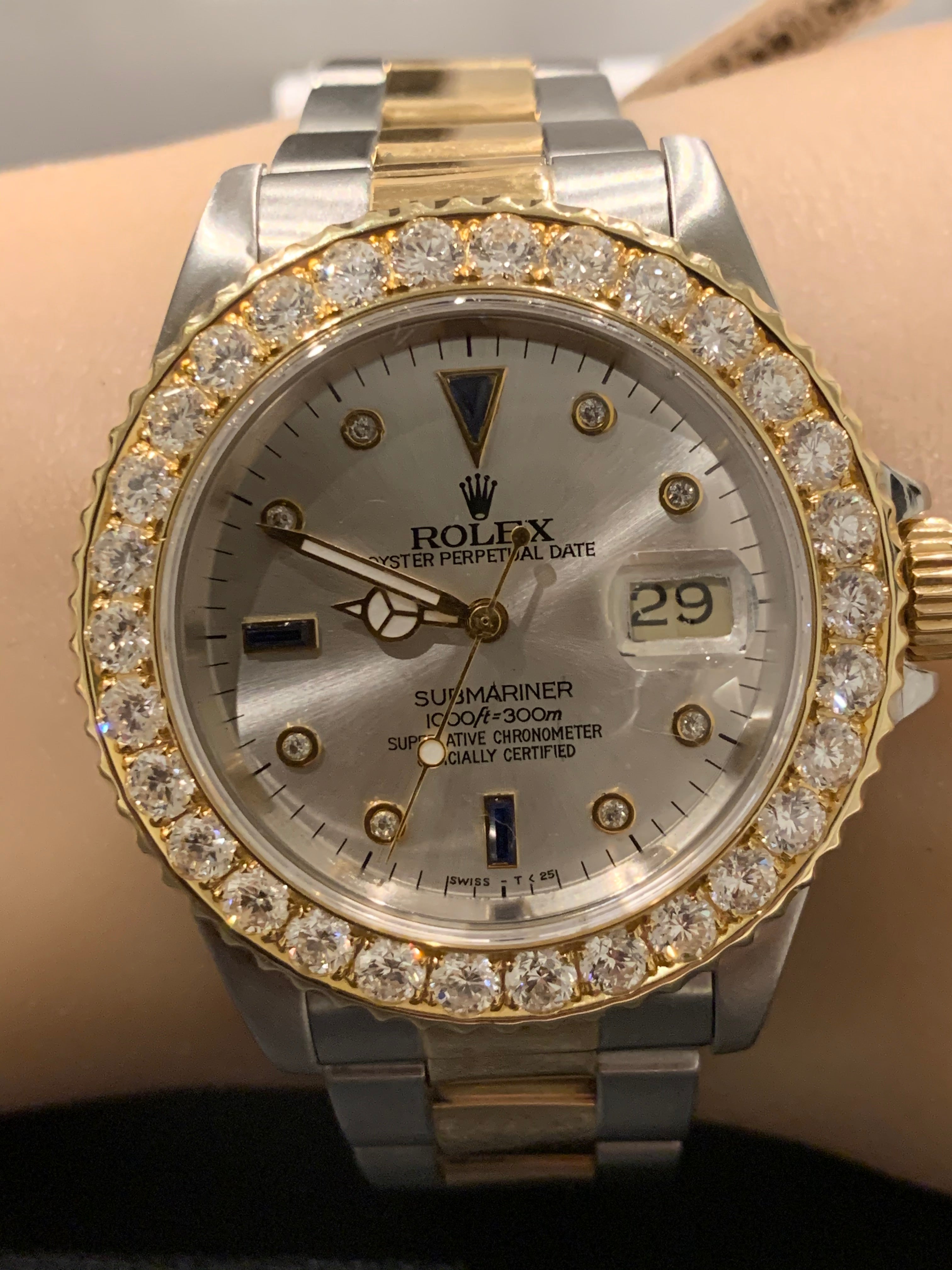 Rolex 16613 clearance diamond dial