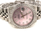 Rolex Datejust 68274 Ladies Stainless Steel 31mm Jubilee Pink Diamond Dial with Diamond bezel
