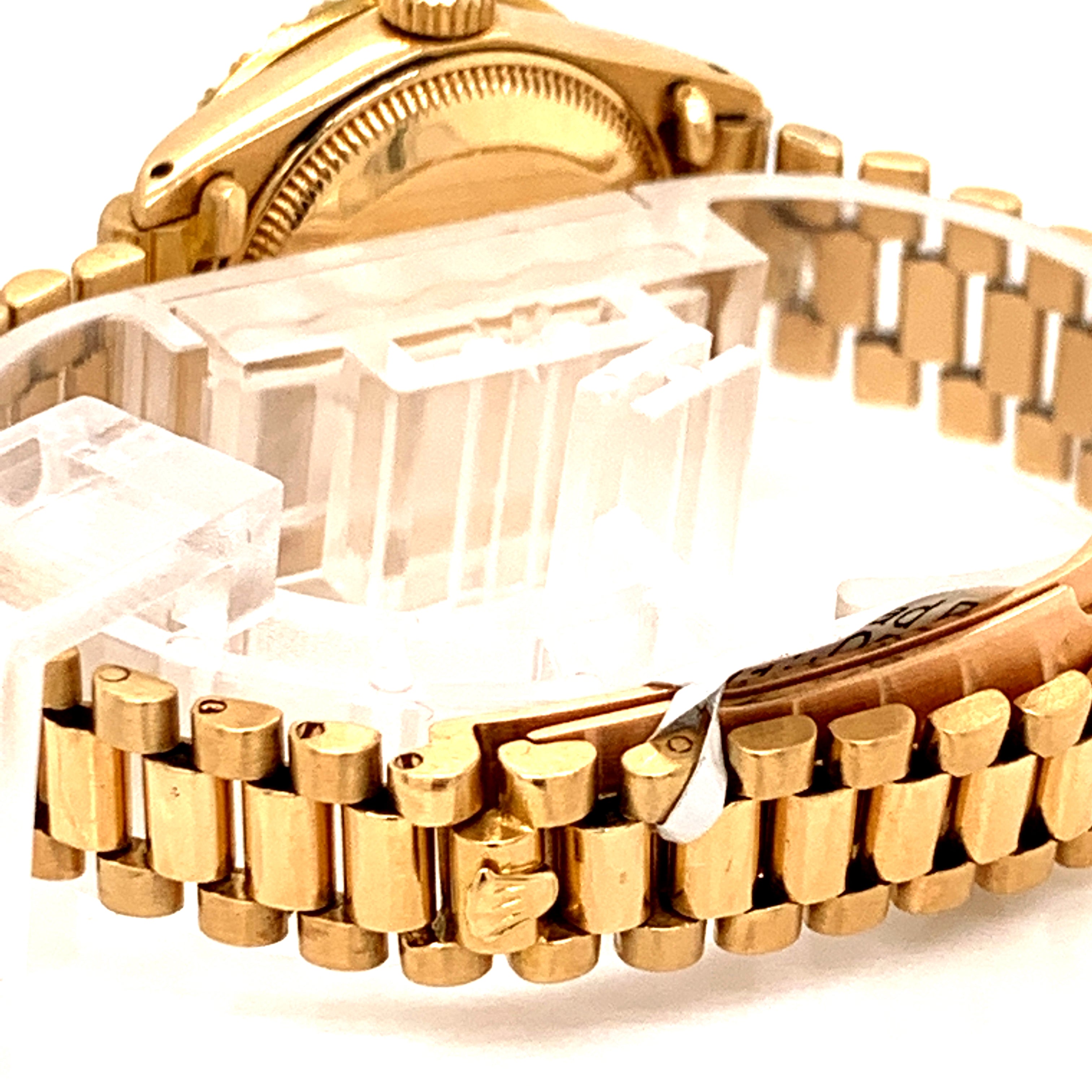 Rolex strap in 18k yellow gold - Catawiki