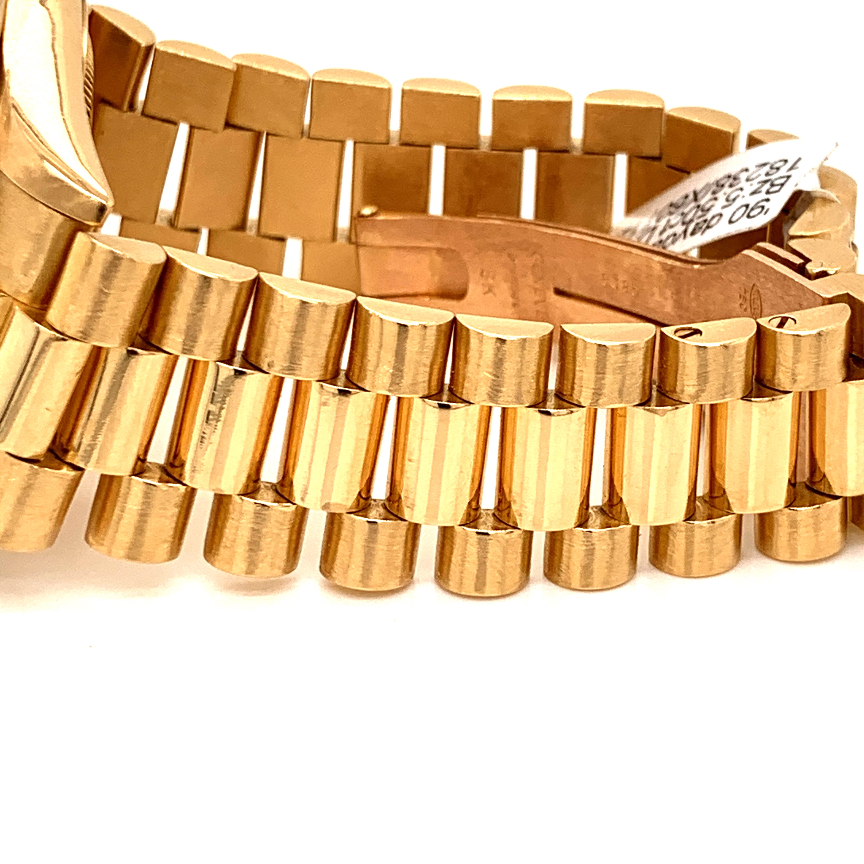 President bracelet clearance gold