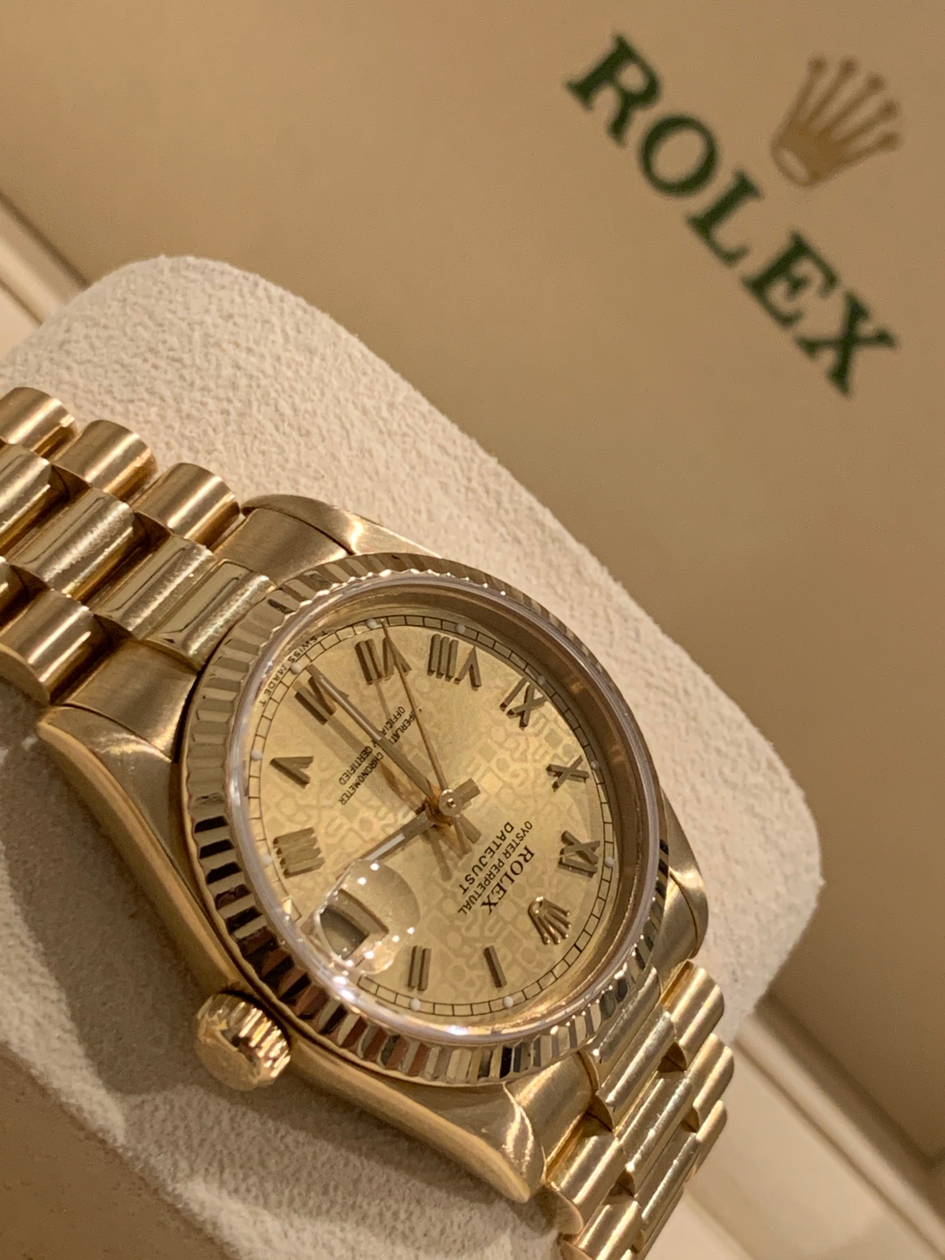 Rolex shop 68278 gold