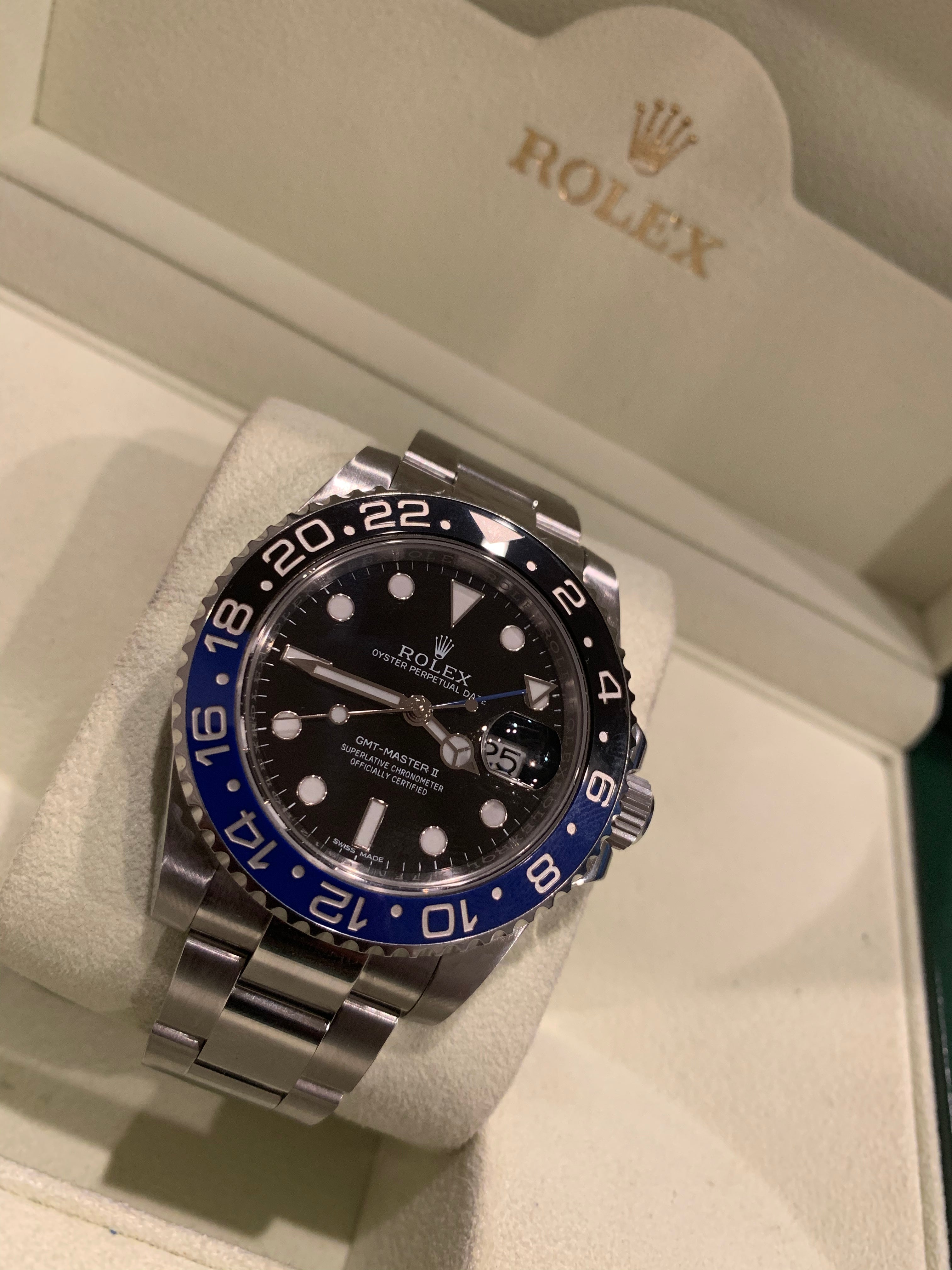 Rolex gmt ii outlet batman