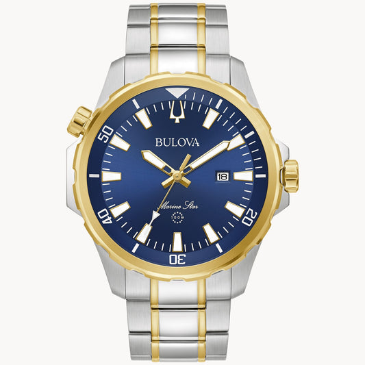 MARINE STAR - SERIES B - Blue Sunray Dial - 98B384